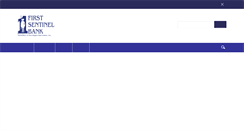 Desktop Screenshot of firstsentinelbank.com